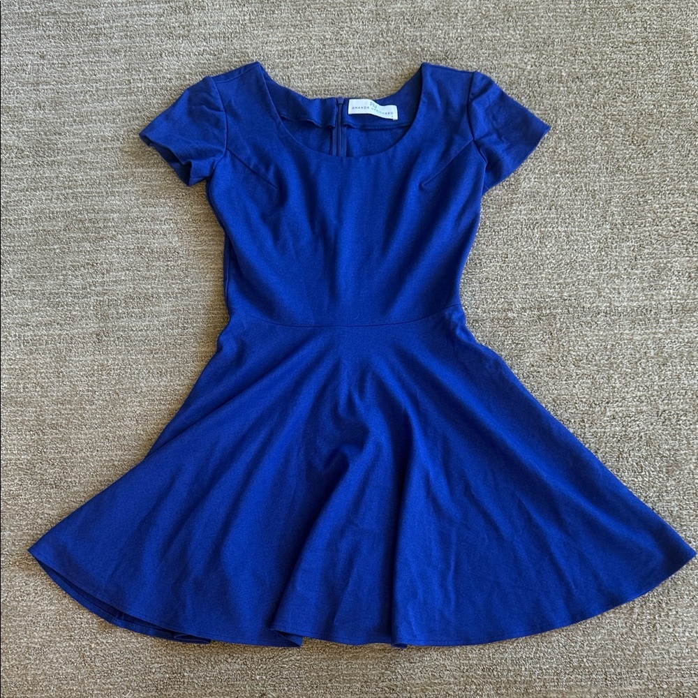 Amanda Uprichard Royal Blue Casual Dress
